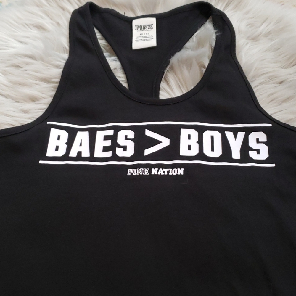 PINK Victoria Secret Racerback Tank - Picture 2 of 11